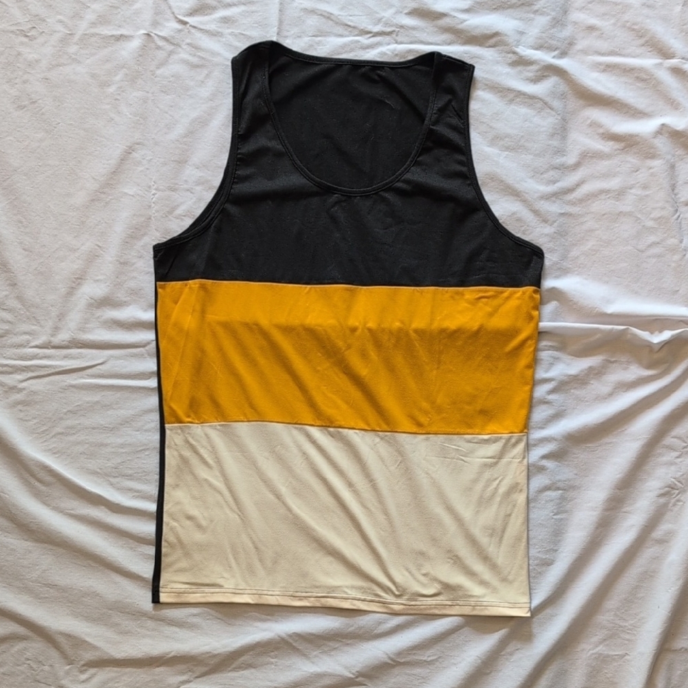 Trendy Colorblock Tank Top